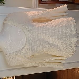 ANTHROPOLOGY SMOCKED TOP